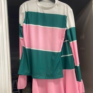 2 piece skirt set